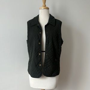 TALBOTS Vintage Quilted Vest